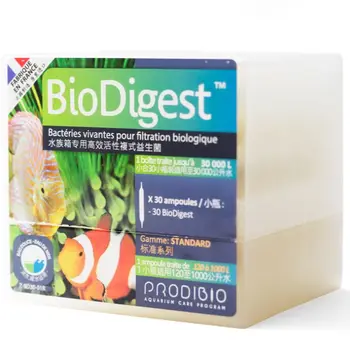 Prodibio BioDigest BioTrace BioVert Bioptim Coral Vits Спира Боеприпаси Biokit Reef Booster Всичко в едно списъка 1