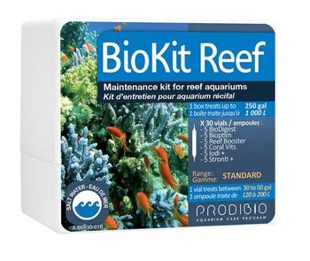 Prodibio BioDigest BioTrace BioVert Bioptim Coral Vits Спира Боеприпаси Biokit Reef Booster Всичко в едно списъка 4