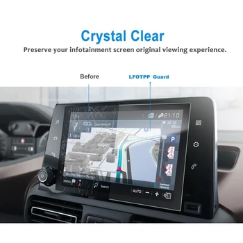 За Rifter 2019 2020 Автомобилен Мултимедиен Радиоцентр Сензорен Дисплей Защитно Фолио За Екрана От Плексиглас Авто Стикер За Интериорни Аксесоари 3