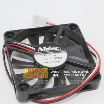 NIDEC 6010 D06X-12TL 12 0.10 A 6 см двойна топка на тънък безшумен вентилатор на процесора на шасито