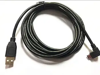 Удължен A USB към Micro-B USB Кабел 90 Градуса Под Прав Ъгъл кабел за зареждане Тел За TomTom Автомобил Сателитен Навигатор GPS Навигация за Автомобил 1.8m3m5m