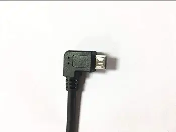 Удължен A USB към Micro-B USB Кабел 90 Градуса Под Прав Ъгъл кабел за зареждане Тел За TomTom Автомобил Сателитен Навигатор GPS Навигация за Автомобил 1.8m3m5m 1