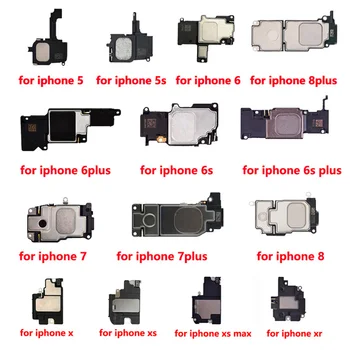 Долен Високоговорител За iPhone 6 6s 7 8 Plus 5S 5 4S Звуков Сигнал Силен Говорител Гъвкав Кабел За iPhone X Xs Max XR резервни Части За Ремонт на
