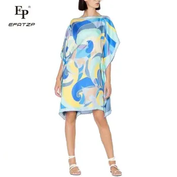 EFATZP/ Ново Дамско Есента Модно рокля от 2021 година с ръкав 