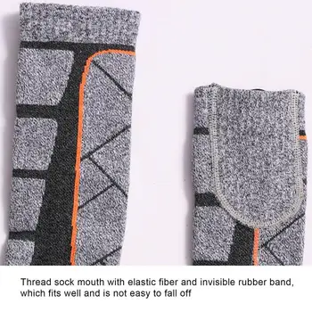 Чорапи с нагревател 3-степенна Корекция на температурата Чорапи с топъл Акумулаторни Електрически Чорапи с акумулаторна батерия с капацитет 5000 mah За употреба на открито 1