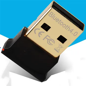 USB Bluetooth 4.0 Адаптер, Bluetooth Предавател, Приемник за PS3/PS Гейм контролер, свързан към компютър