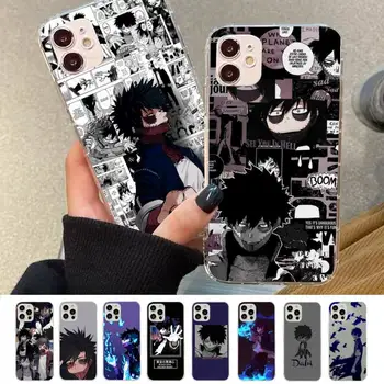 Калъф за телефон Dabi boku no hero academia manga за iPhone 11 12 13 mini pro XS MAX 8 7 6 6S Plus X 5S SE 2020 XR case