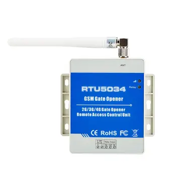 RTU5034 5024 2G GSM Врата Отваряне на Вратата на Реле Дистанционно Управление на достъпа, поддръжка на SIM-карти, 3V