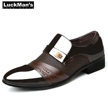 Мъжки обувки, обувки за Сватба-Oxfords за Мъже, Официалната обувки, Мъжки модел обувки, Zapatos De Hombre De Vestir, 2019, Големи Размери 38-48