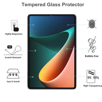 Защитно Фолио за Стъкло е от 3 теми за Xiaomi Pad 5 Mi pad 5 Pro Защитно Фолио за Екран за Xiaomi Redmi 10,6 Mi Pad 4 Plus Защитни Фолиа за Екрана 1