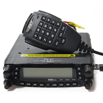 TYT TH-9800 Plus Мобилно радио quadband телефони 29/50/144/430 Mhz 50 W Радиоприемник TH9800 Преносима Радиостанция Кола, Камион Радио Ретранслатор Кодиращо 1