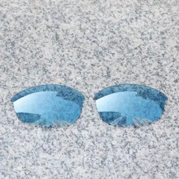 E. O. S Поляризирани Подобрени Сменяеми лещи за слънчеви очила Oakley Half Яке 2.0 - HD Blue Polarized