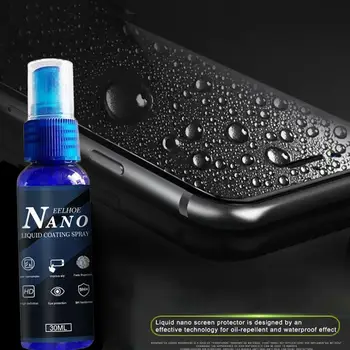 Средство За Покриване на Драскотини Ремонт Nano Нано Течна Защитно Фолио За Дисплея и Устойчив На Надраскване Подходящ За Автомобилни Огледала iPhone Телефони Samsung L