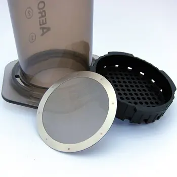 2 Кафе на метални филтъра - за многократна употреба филтър от неръждаема Стомана за насърчаване на кафе Aeropress 2