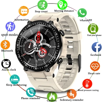 2022 Нов Bluetooth Предизвикателство Смарт Часовници 4G Вградена Памет За Мъже Запис на Локална Музика Фитнес Тракер Smartwatch За Huawei GT2 pro телефон Xiaomi