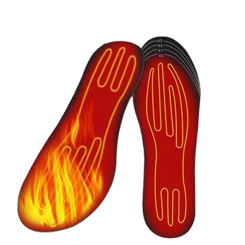 USB Акумулаторни Стелки С Топъл Размер 35-46 САМ Адаптивни Електрическа Обувки С Топъл Подложка за работа на Открито и Ски през Зимните Гети За Крака 0