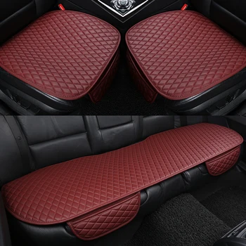 Възглавница за автомобилни седалки от изкуствена кожа Подходящ за TOYOTA Corolla, Camry Highlander Land Cuirser Avanza RAV4 Автомобилни аксесоари 5