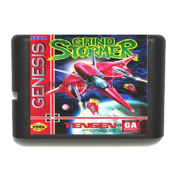Игри касета Grind Stormer най-Новата 16-битова Игрална карта За Sega Mega Drive / Genesis System