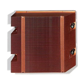 snk-p0017 1u нископрофилен пасивен меден радиатор lga771 1U Pasive меден радиатор на процесора (X7DBU/X7DBR-E)