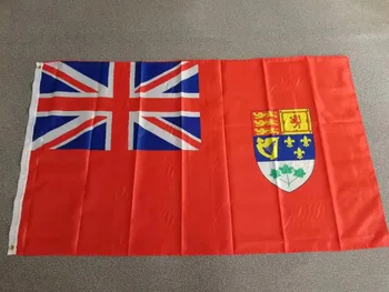 90x150 см Червен флаг, на бой Кралския стопанските Канада, Национален флаг 1922-1957