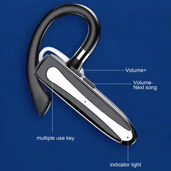 YYK-530-2 на Ухото на куката Безжични слушалки Bluetooth-съвместими слушалки с заушниками 5.1, подвесная ушна слушалки, накрайници за уши за хендсфри 3