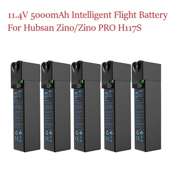 Актуализация 11,4 5000 mah Акумулаторна батерия за Hubsan Zino/Zino PRO H117S Радиоуправляеми безпилотни самолети, Квадрокоптер Резервни Части Интелектуален Полет