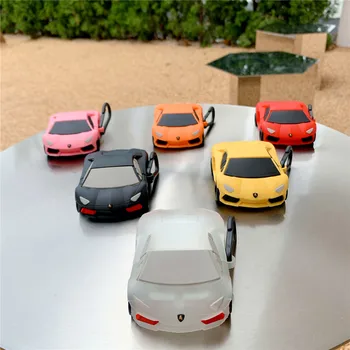 Креативен 3D Спортен Автомобил Калъф За Airpods Мек Силиконов Калъф С Брелком За Apple Airpods 1 2 3 Pro Защитен Калъф За Слушалки 1