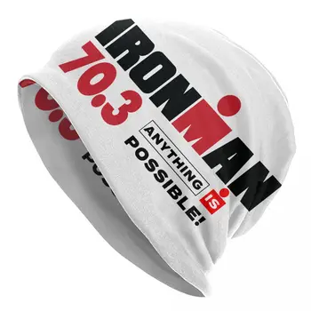 Шапчица-Шапка с Логото на Триатлон Ironman Stuff Подарък за Феновете на Универсална Капачка