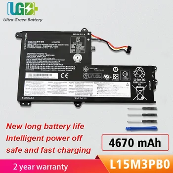 UGB Нова батерия L15M3PB0 за Lenovo Yoga 510-14isk IdeaPad 320 S-14IKB Flex 4 1470 1570 1480 330 S-14IKB 330 S-15IKB