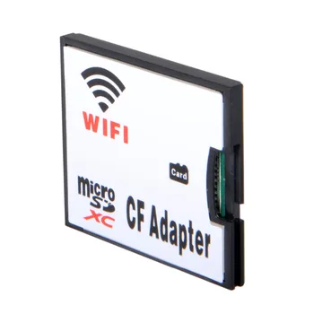Адаптер Xiwai WIFI Карта с Памет TF Micro SD слот за CF Compact Flash Card Комплект за Цифров Фотоапарат 3