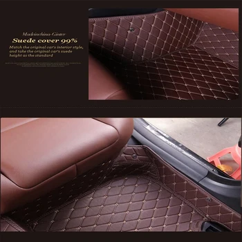Поръчка на автомобилни стелки за Peugeot 508 2011 2012 2013 2014 2015 2016 2017 Нескользящие и лесно почистваща потребителски автомобилни килими 5
