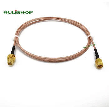 ALLiSHOP 3/6/9/12 метра sma plug-конектор sma plug-жак Удлинительный кабел RF Коаксиални Конектори за Wi-Fi FPV