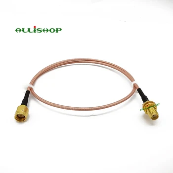ALLiSHOP 3/6/9/12 метра sma plug-конектор sma plug-жак Удлинительный кабел RF Коаксиални Конектори за Wi-Fi FPV 2