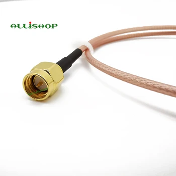 ALLiSHOP 3/6/9/12 метра sma plug-конектор sma plug-жак Удлинительный кабел RF Коаксиални Конектори за Wi-Fi FPV 4