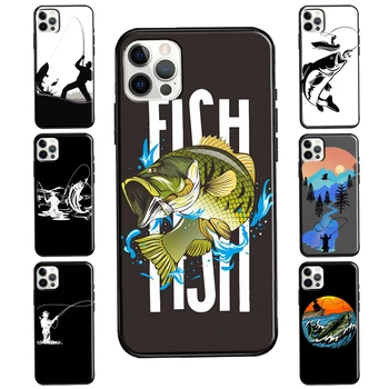 Риболовен Рибар За iPhone 12 Pro Max 13 мини-Калъф За iPhone 11 Pro Max XS X XR 7 8 Plus SE 2020 Калъф