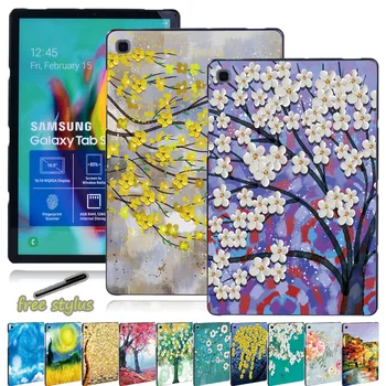 Многоцветен калъф за таблет, подходящ за Samsung Galaxy Tab A 10,1 2019 T510 T515, защитен калъф за таблет от прах, калъф