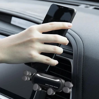 Притежател на Мобилен Телефон за Автомобил Закрепване Скоба За отдушник GPS Притежателя Поставка Скоба Притежателя на Телефона Универсален Автомобилен Скоба 3