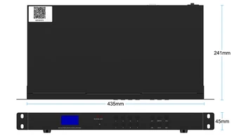 HDMI матрица 8х8 8 in, 8 out Професионален Инженерен Ниво 1080P60 Сплитер Превключвател Превключвател Подкрепа на бутоните от лентата с Видео Конвертор 1