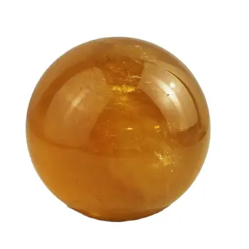 Натурален жълт калцит, каменна айсберг, кристална топка, декорация на мебели, кристална топка, декорация на дома, мебели или името на