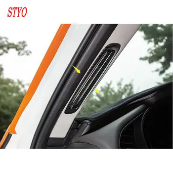 STYO Автомобил ABS Предната Часова Воздуховыпускная Вентилационна Рамка Стикер Тампон За LHD Mazda 3 2020