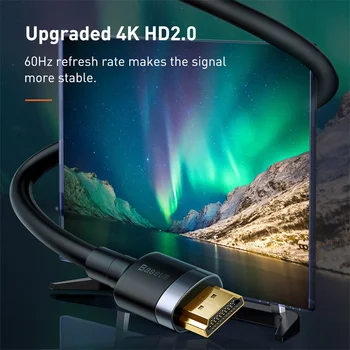 Baseus 4K HD Включете КЪМ 4K HD Щекер Кабел-Адаптер За PS4 Проектор ТВ Аудио Видео, Тел Кабел Цифров Сплитер Превключвател на 2 м и 3 м 4