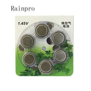 Rainpro 60 бр./лот (10 X) A675P 675 PR44P Цинк Въздушен батерията на слуховия апарат с кохлеарен имплант имплантат Цинк Въздушен батерия