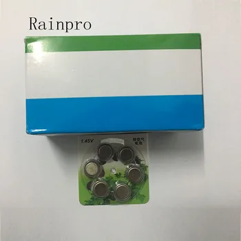Rainpro 60 бр./лот (10 X) A675P 675 PR44P Цинк Въздушен батерията на слуховия апарат с кохлеарен имплант имплантат Цинк Въздушен батерия 1