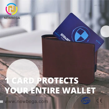 RFID NFC Заключване Shilding Карти За Паспорт/на Чантата размери на Кредитна Карта е Нова Технология Premium Качество, Безплатна Доставка На 1 Бр. 1