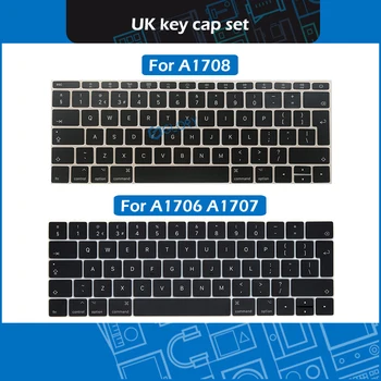 Нов Лаптоп със сензорен панел A1706 A1707 A1708 Keycap Набор от капачки за ключове на САЩ, Великобритания Оформление AP12 За Macbook Pro Retina 13 15 инча 2016 2017