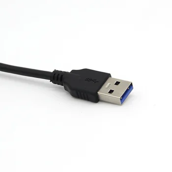 30 см на 50 см, 1 м и 1,5 м USB 3,0 3,1 Тип C Штекерный USB конектор-C За тип A Мъжки Реверсивная линия за бързо зареждане на Данни Къс кабел 1