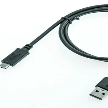 30 см на 50 см, 1 м и 1,5 м USB 3,0 3,1 Тип C Штекерный USB конектор-C За тип A Мъжки Реверсивная линия за бързо зареждане на Данни Къс кабел 2