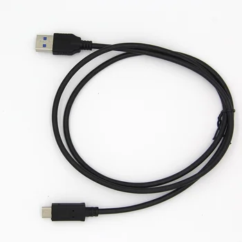 30 см на 50 см, 1 м и 1,5 м USB 3,0 3,1 Тип C Штекерный USB конектор-C За тип A Мъжки Реверсивная линия за бързо зареждане на Данни Къс кабел 4