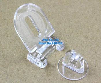 10 Прозрачна Акрилна Пластмаса Капаче от Плексиглас 45x25 мм