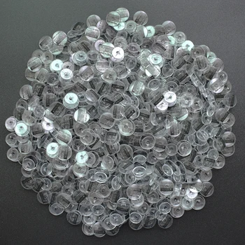 Продажба на едро на висококачествени леки Прозрачни твърди Печатни Думи - Произведено в Китай Пластмасови копчета са Подходящи за декорации DIY